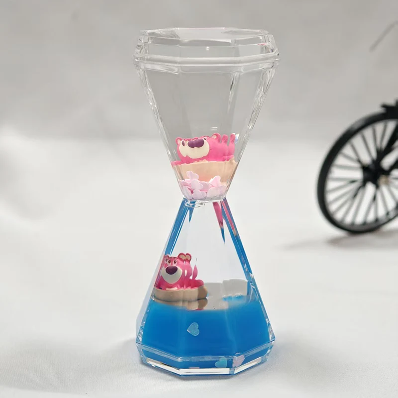 Small Flat Diamond Liquid Hourglass Ornament Small Flat Diamond Liquid Hourglass Ornament