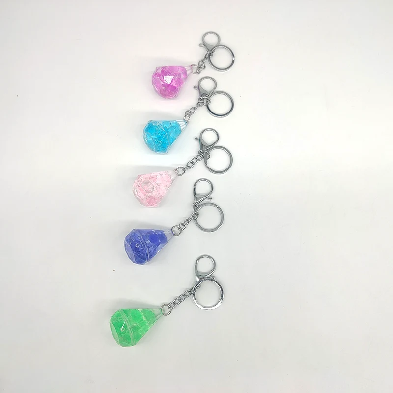 Small Diamond Quicksand Keychain Small Diamond Quicksand Keychain