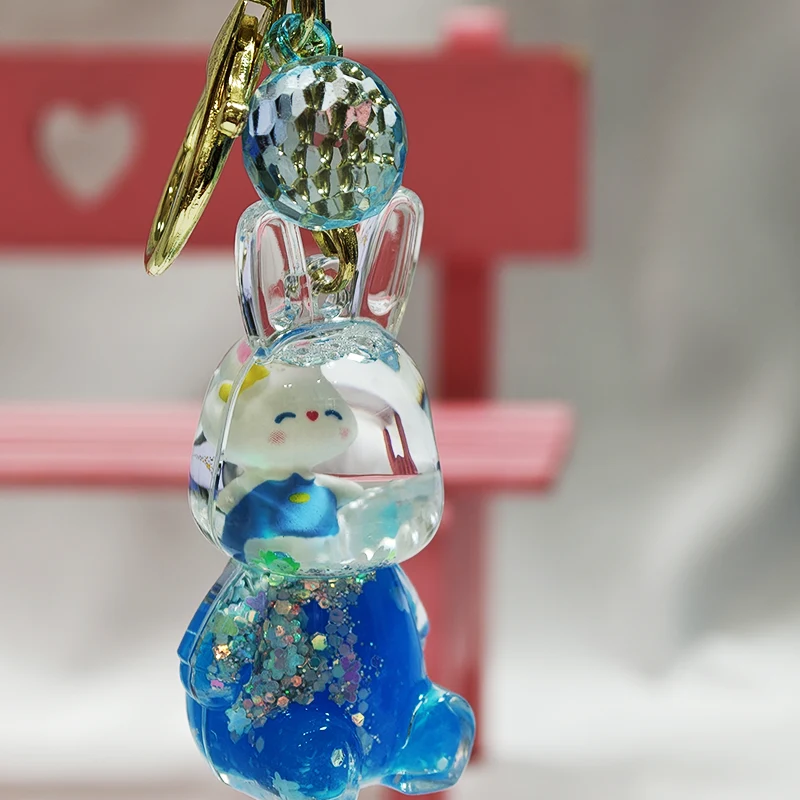 Liquid Bunny Keychain Liquid Bunny Keychain