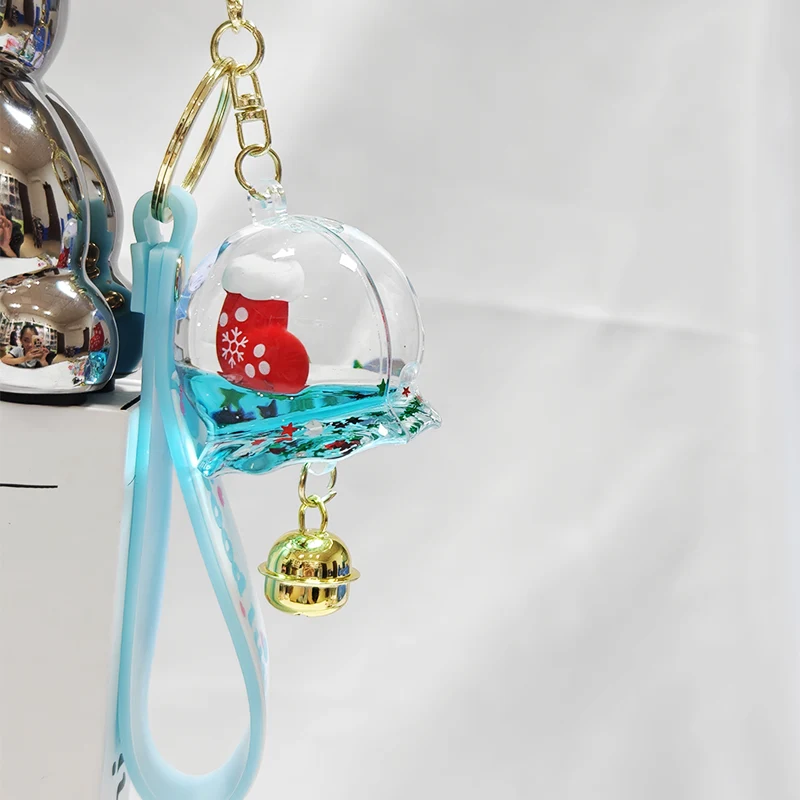 Wind Chime Liquid Keychain Wind Chime Liquid Keychain