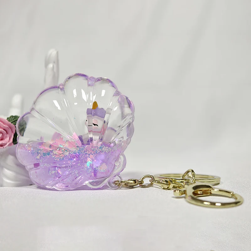 Shell Quicksand Keychain Shell Quicksand Keychain
